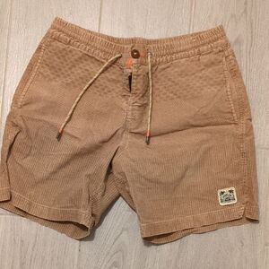 Howler Brothers Pressure Drop Cord Shorts - tan - sz 33